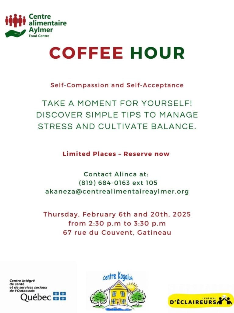 Café-rencontre : Auto-compassion & acceptation de soi