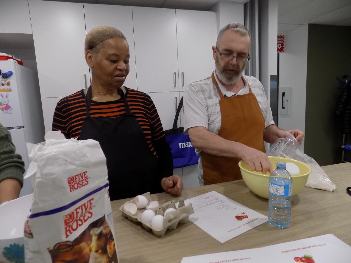 Atelier culinaire les crêpes au Centre Inter-Actif Aylmer